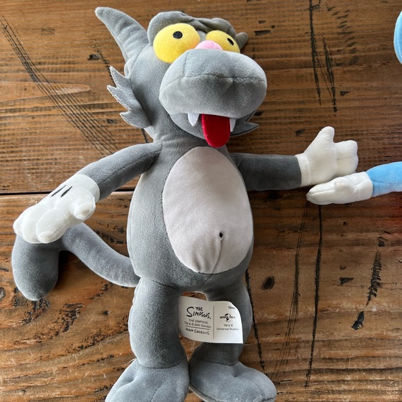 Simpsons Itchy and Scratchy plush - Picture 9 of 11